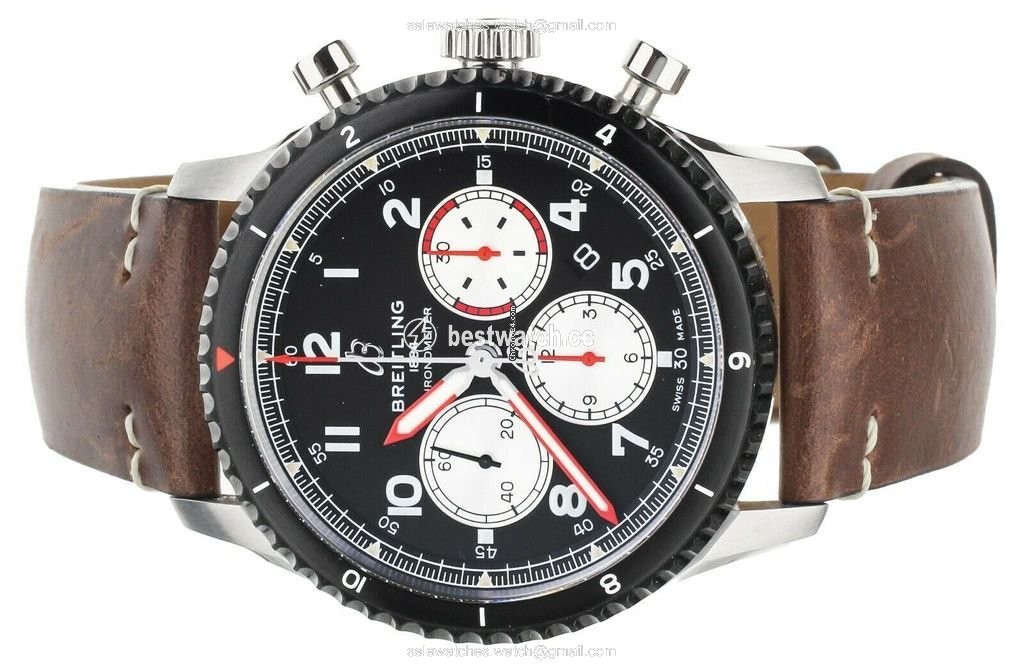 IMG_9086 Breitling Aviator 8 Mens watch Unisex Automatic Steel AB01194A1B1X2 3