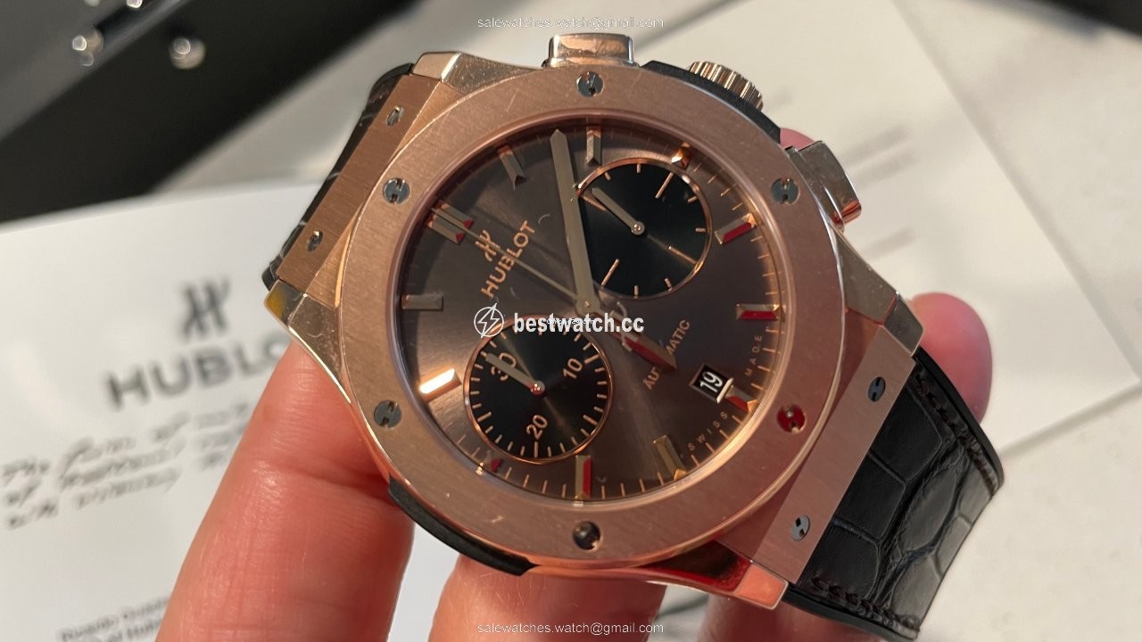 Hublot Classic Fusion Mens watch Unisex Automatic Rose gold 521.OK.3481.LR.TKH14 3