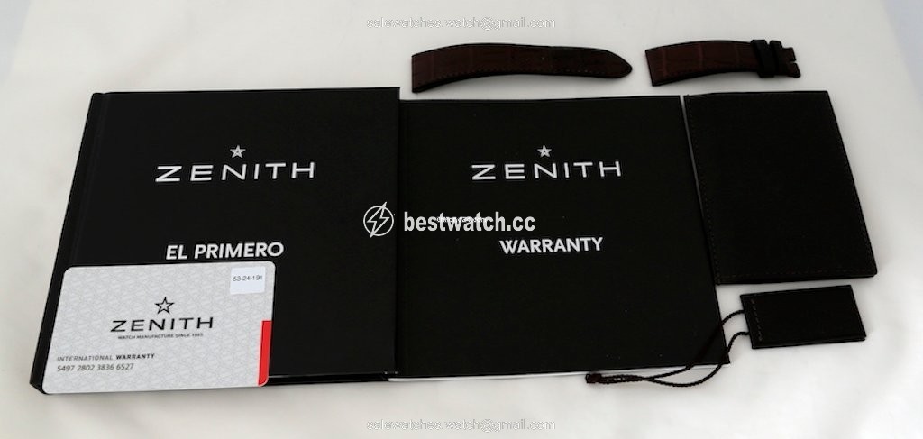 Zenith El Primero Mens watch Unisex Automatic Steel 03.2160.4047 02.C713 3
