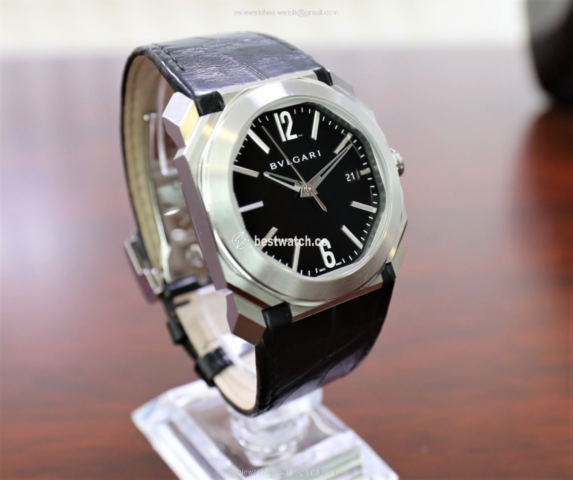 Bulgari Octo Mens watch Unisex Automatic Steel 102121 BGO38BSLD 3