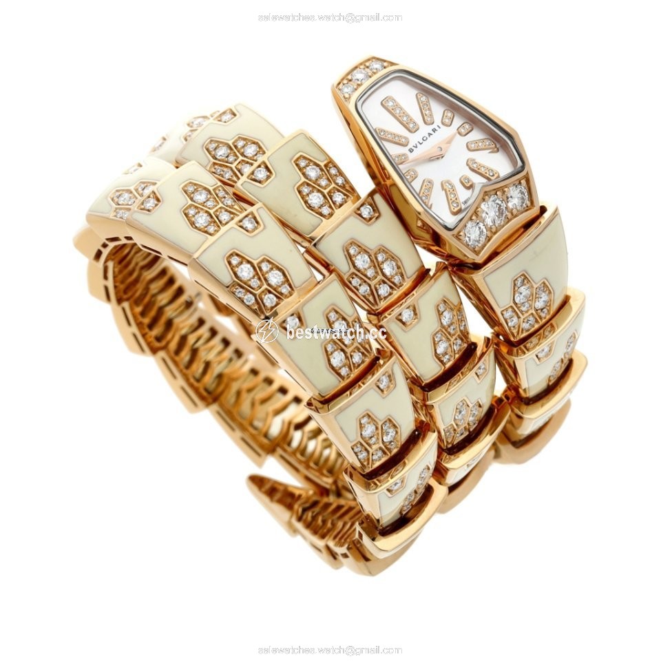 Bulgari Serpenti Womens watch Quartz Rose gold spp26wgd1gwld1.2t 3
