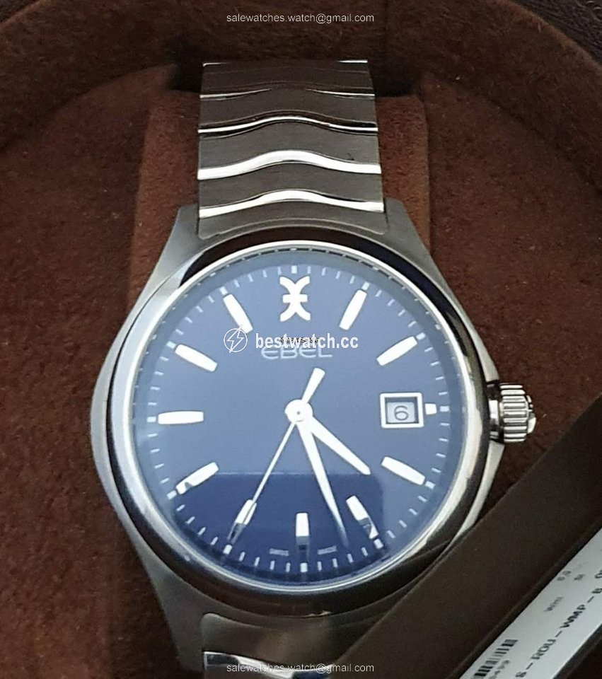 IMG_9086 Ebel Wave Mens watch Unisex Quartz Steel 1216238 3