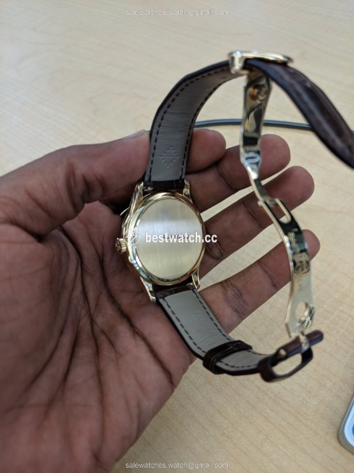 IMG_9086 Patek Philippe Calatrava Mens watch Unisex Automatic Yellow gold 5227J 3