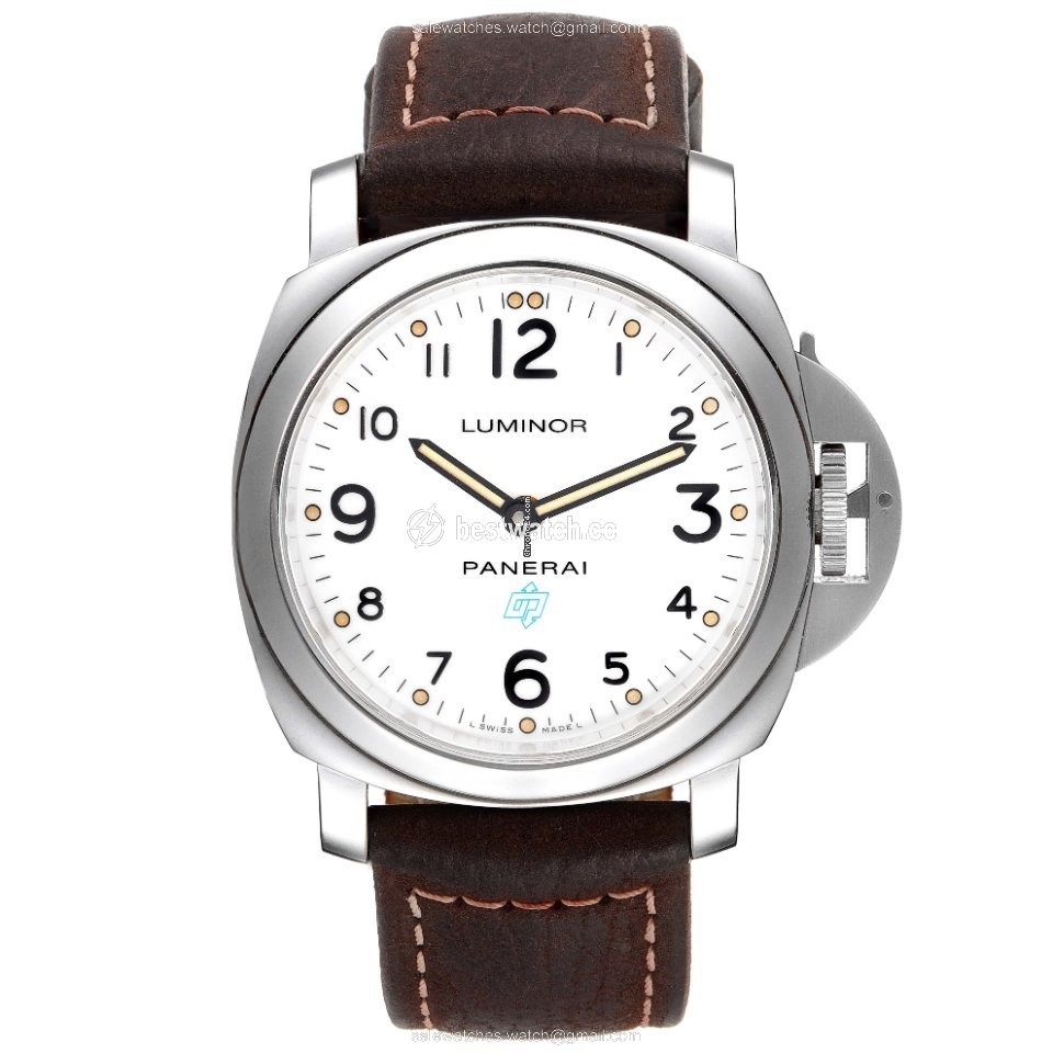 IMG_9086 Panerai Luminor Base Logo Mens watch Unisex Manual winding Steel PAM00630 3