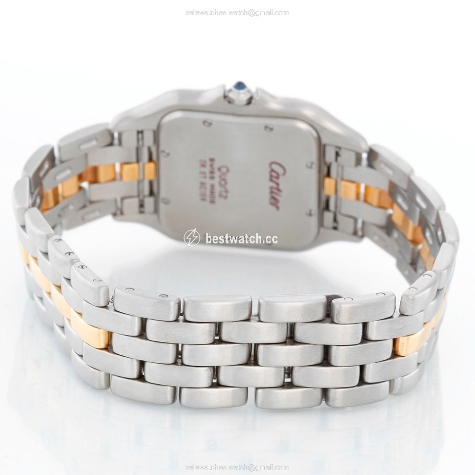 Cartier Panthere Mens watch Unisex Quartz Gold Steel W25027B5 3