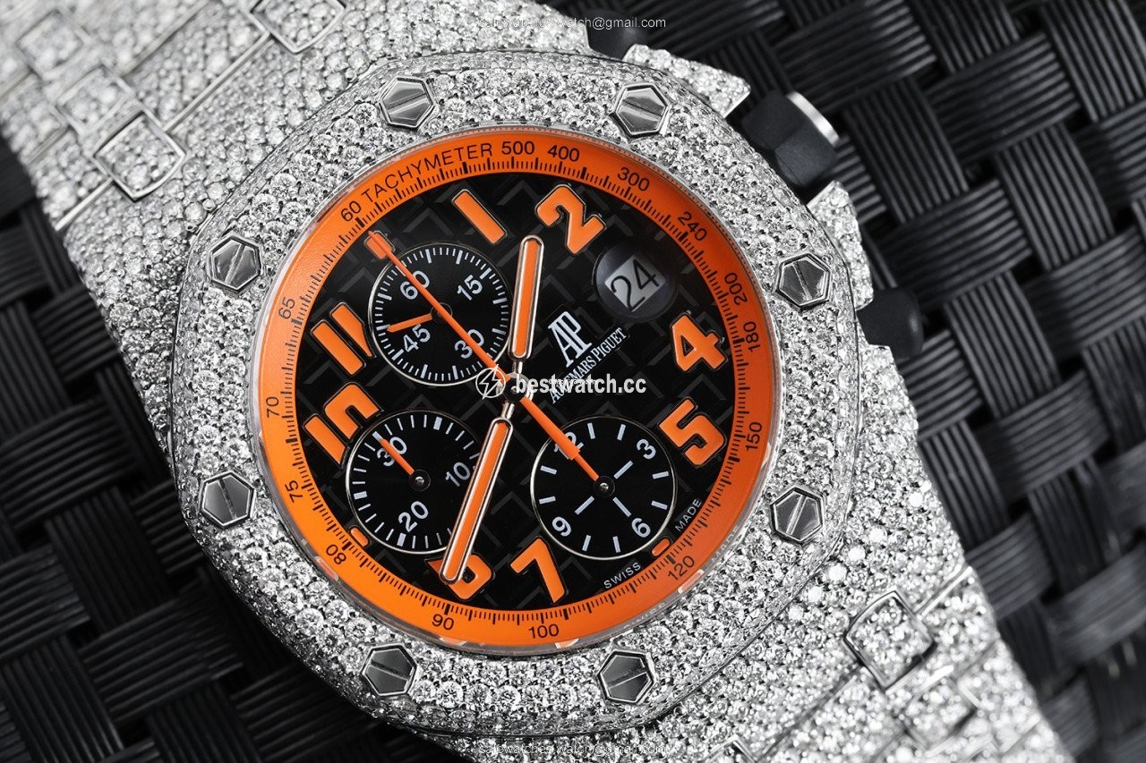 IMG_9086 Audemars Piguet Royal Oak Offshore Chronograph Volcano Mens watch Unisex Automatic Steel 26170ST.OO.D101CR 3