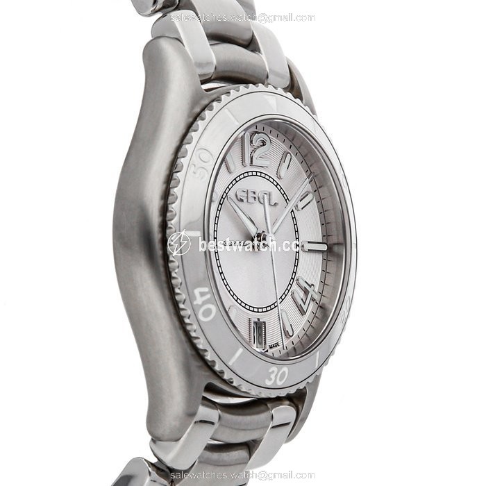 IMG_9086 Ebel X-1 Womens watch Quartz Steel 1216107 3