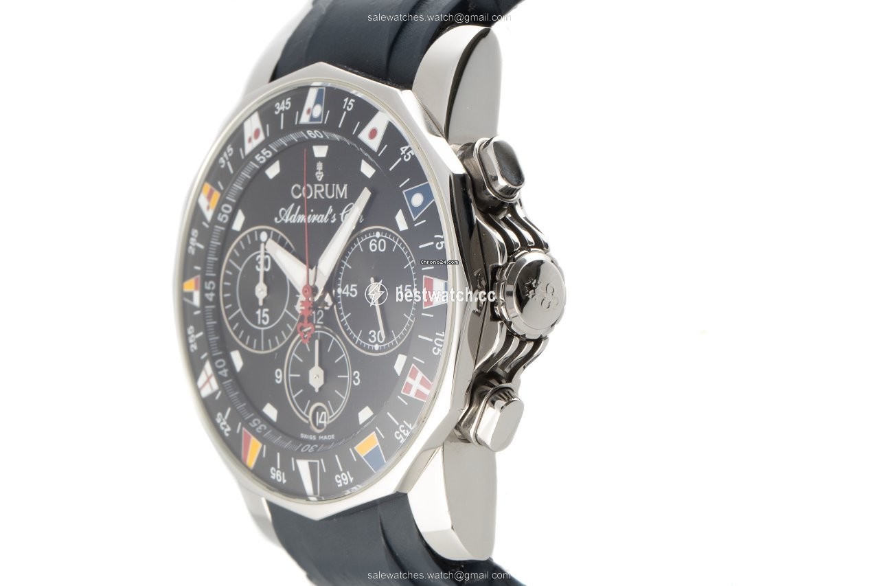 IMG_9086 Corum Admirals Cup Mens watch Unisex Automatic Steel 985.641.20 3