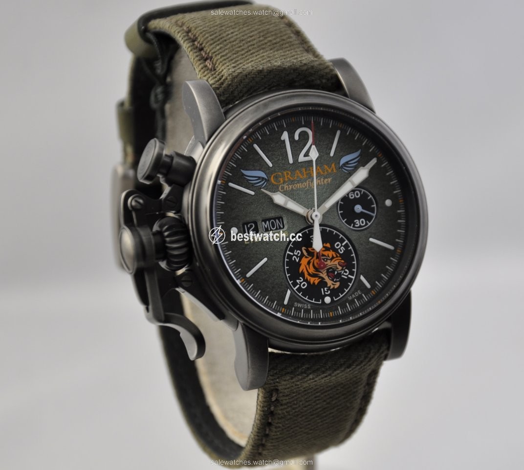 IMG_9086 Graham Chronofighter Mens watch Unisex Automatic Steel 2CVAV.G03A 3