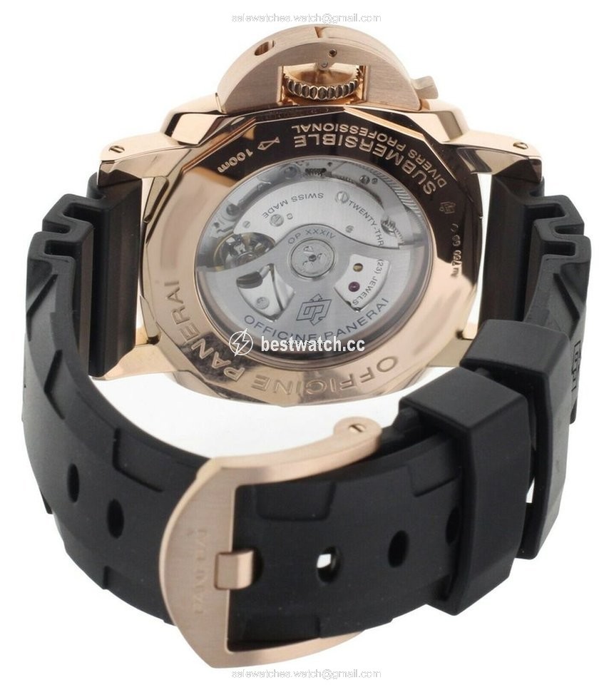 IMG_9086 Panerai Mens watch Unisex Automatic Rose gold PAM974 3