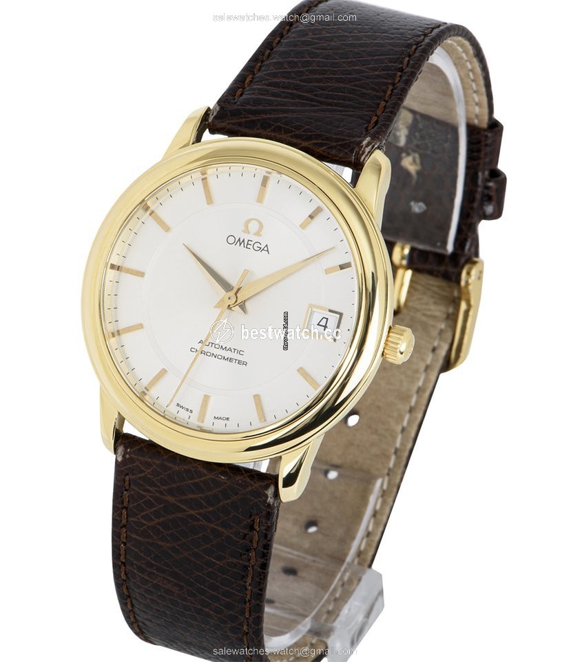 IMG_9086 Omega De Ville Prestige Mens watch Unisex Automatic Yellow gold 168.1050 3