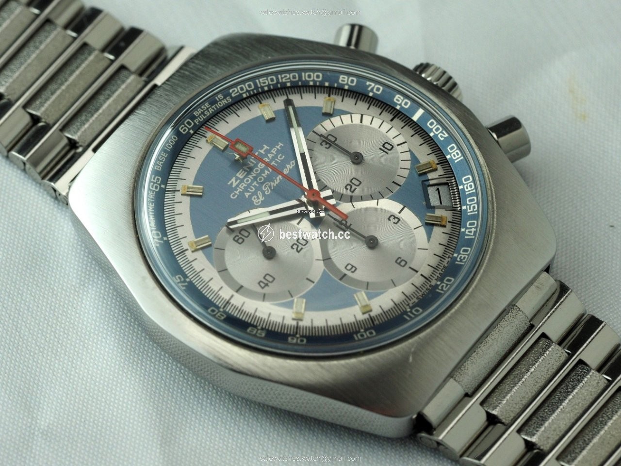 IMG_9086 Zenith El Primero Chronograph Mens watch Unisex Automatic Steel A788 3