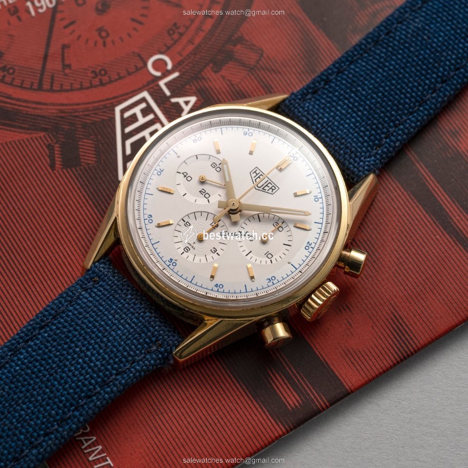 IMG_9086 TAG Heuer Carrera Mens watch Unisex Manual winding Yellow gold CS3140 3
