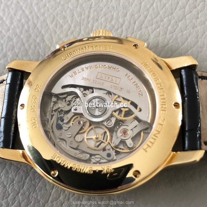 IMG_9086 Zenith El Primero Mens watch Unisex Automatic Yellow gold 30.0240.410 3