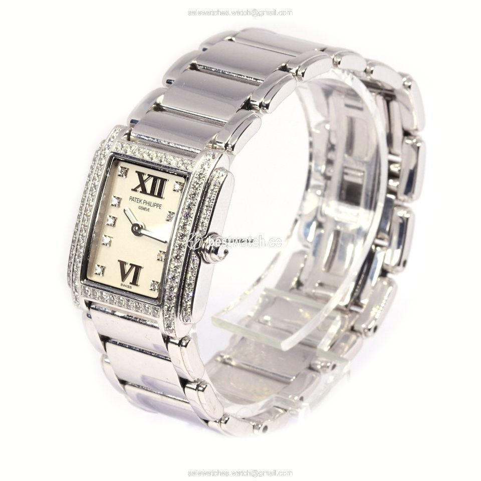 IMG_9086 Patek Philippe Twenty~4 Womens watch Quartz White gold 4908 3