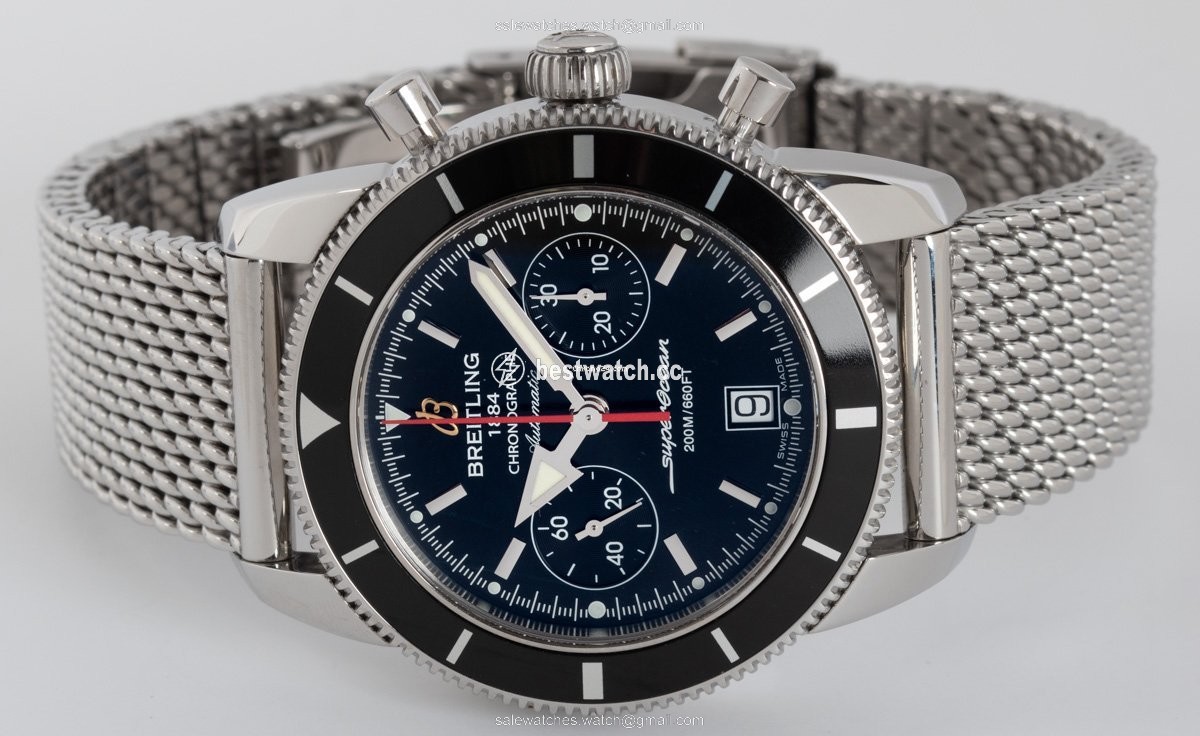 IMG_9086 Breitling Superocean Heritage Chronograph Mens watch Unisex Automatic Steel A2337024 BB81 3