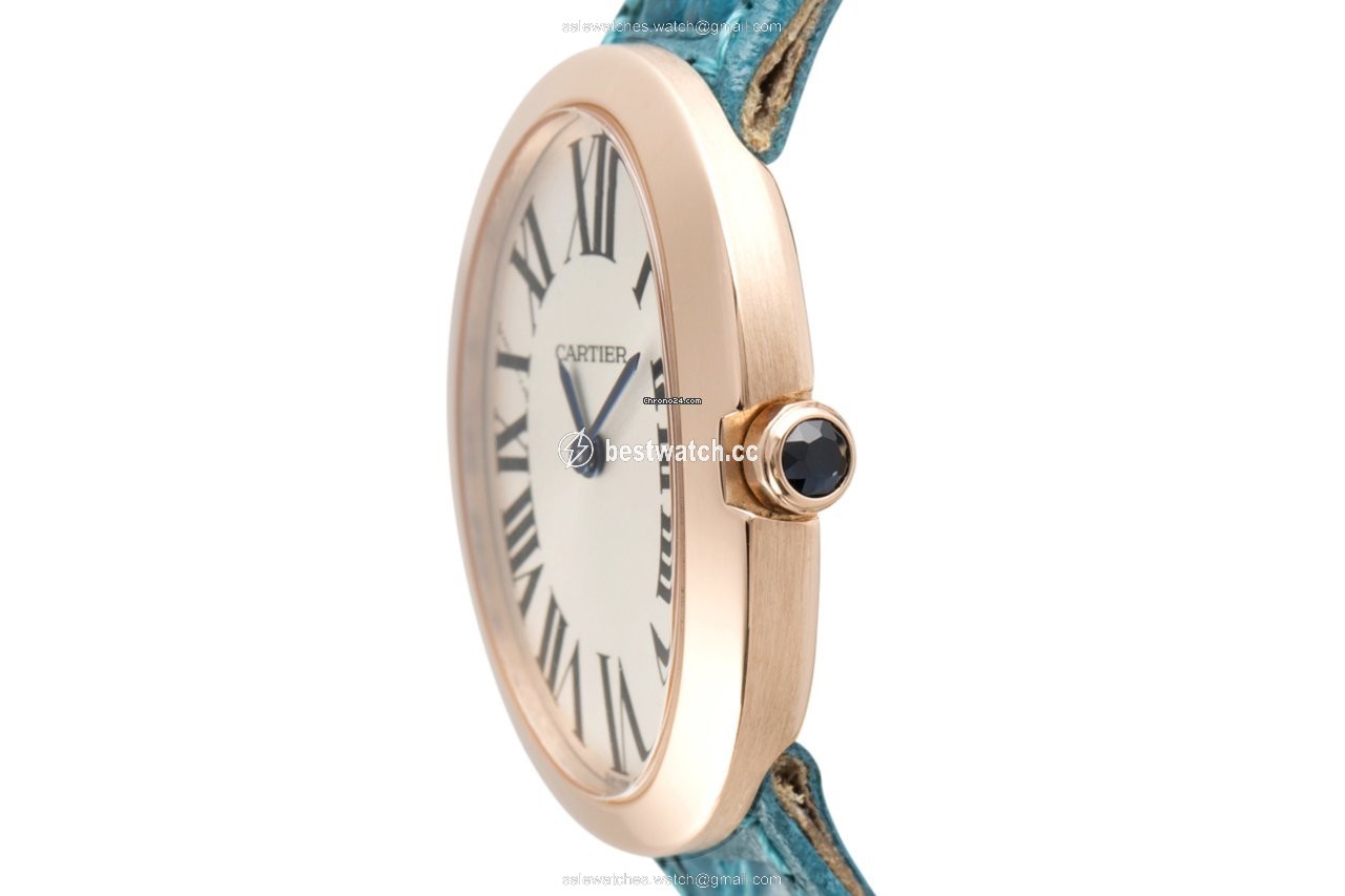 Cartier Baignoire Womens watch Quartz Red gold 3064 3