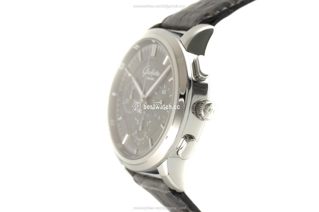 IMG_9086 Glashutte Original Senator Chronograph Mens watch Unisex Automatic Steel 39-31-34-42-04 3