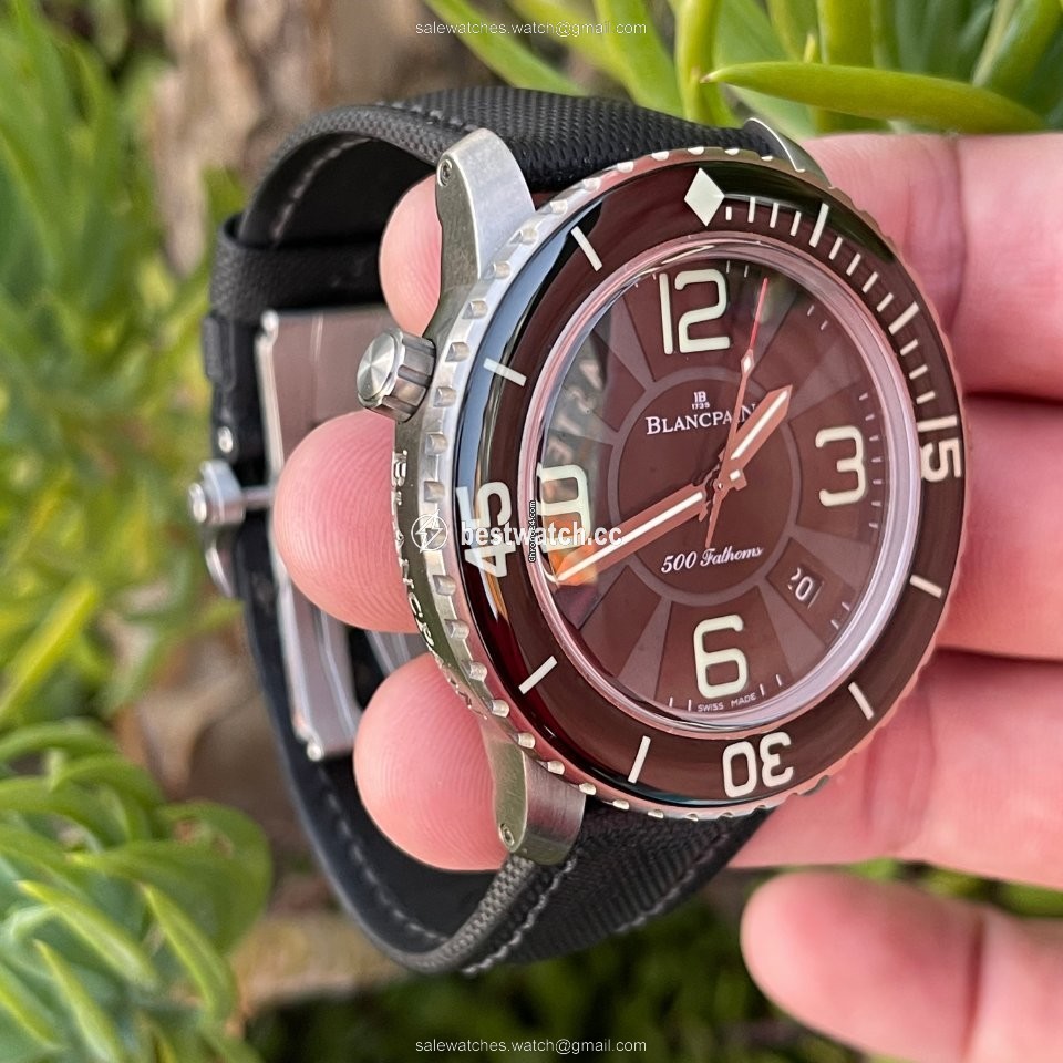Blancpain 500 Fathoms Mens watch Unisex Automatic Titanium 50015-12B30-52B 3