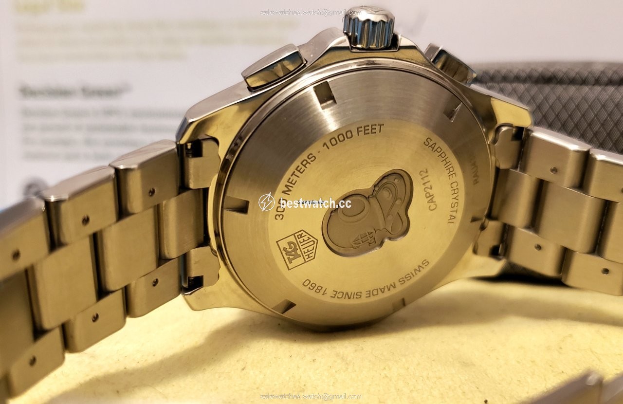 IMG_9086 TAG Heuer Aquaracer 300M Mens watch Unisex Automatic Steel CAP2112 3