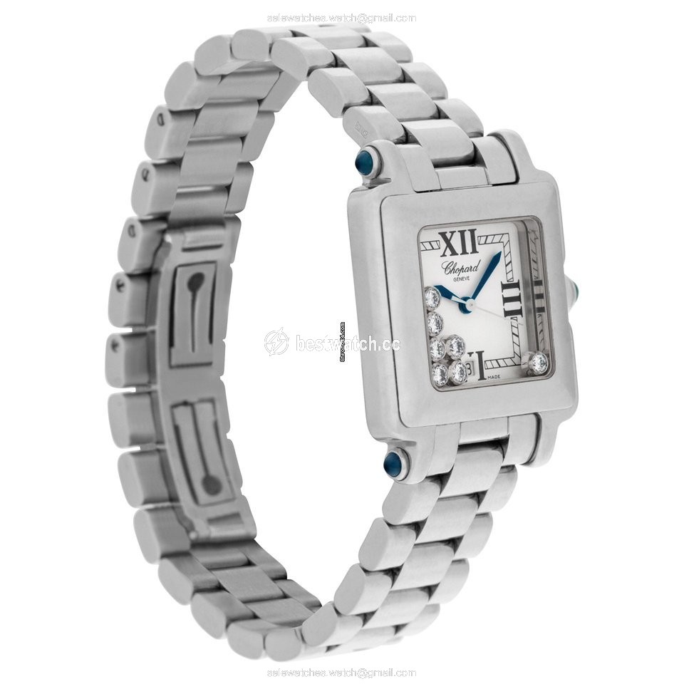 IMG_9086 Chopard Happy Sport Womens watch Quartz Steel 27 8349-23 3