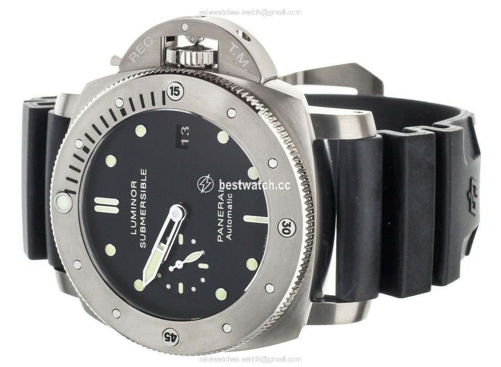IMG_9086 Panerai Luminor Submersible 1950 3 Days Automatic Mens watch Unisex Automatic Titanium PAM305 3