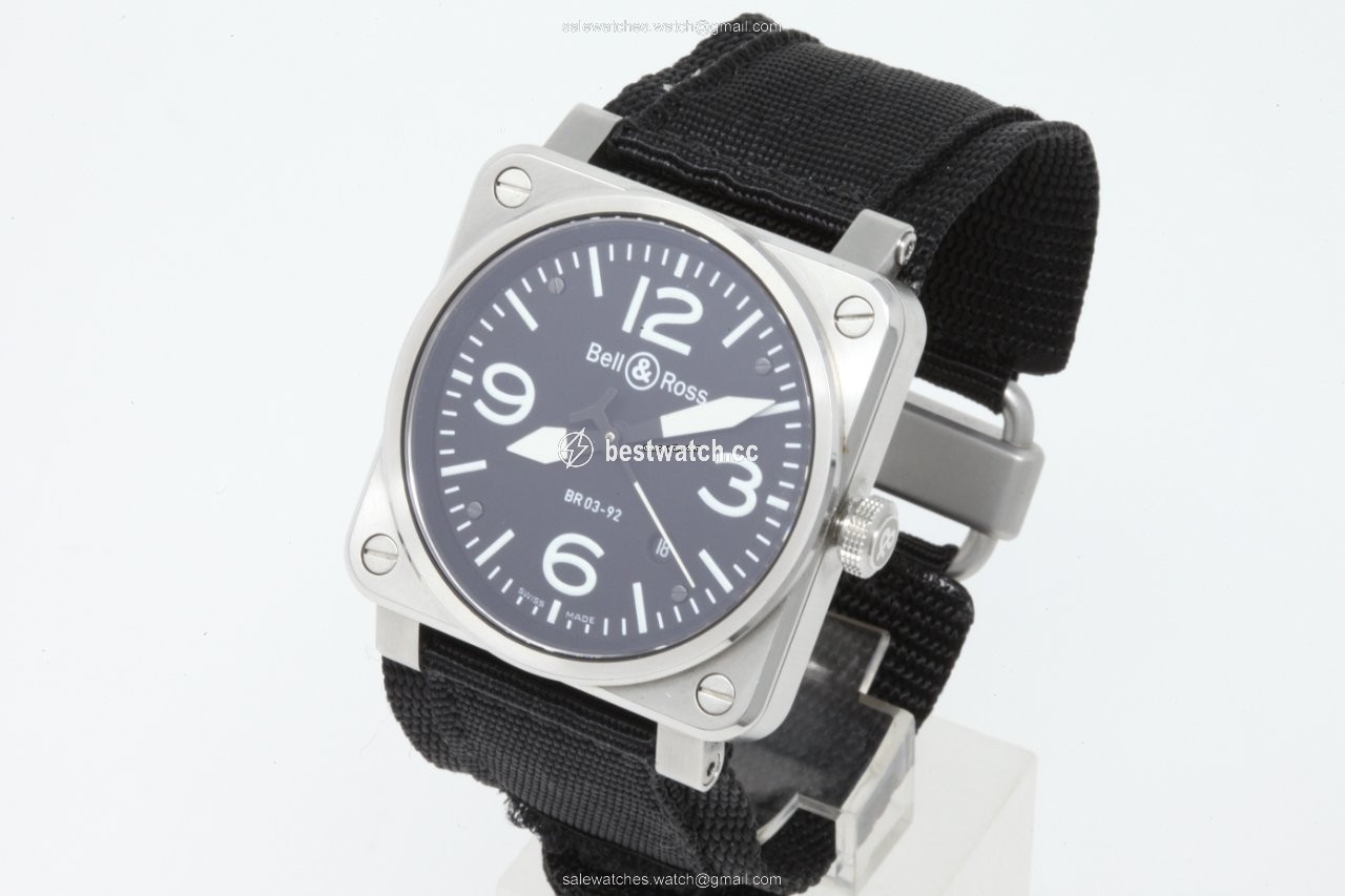 IMG_9086 Bell & Ross BR 03-92 Steel Mens watch Unisex Automatic Steel BR0392-BLC-ST 3