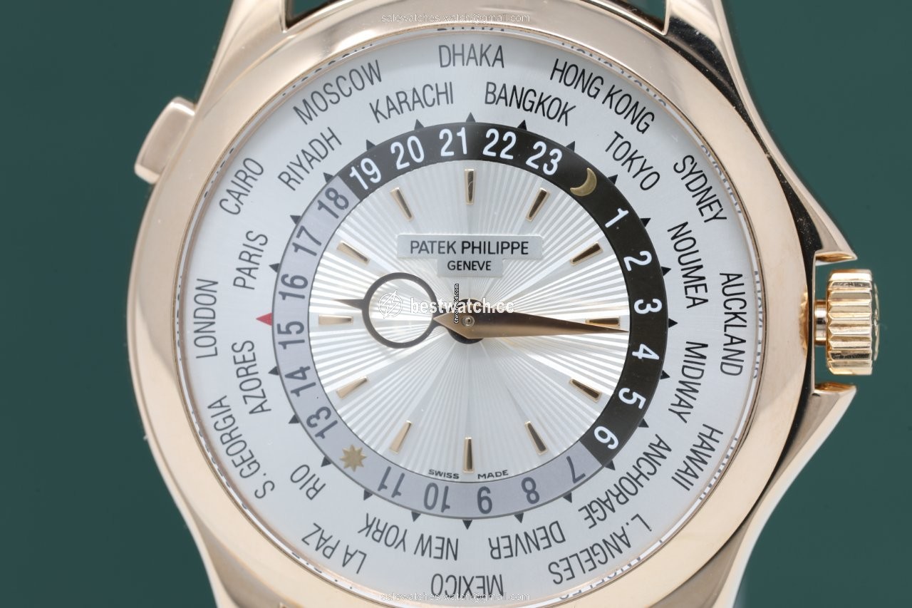 IMG_9086 Patek Philippe World Time Mens watch Unisex Automatic Rose gold 5130 3