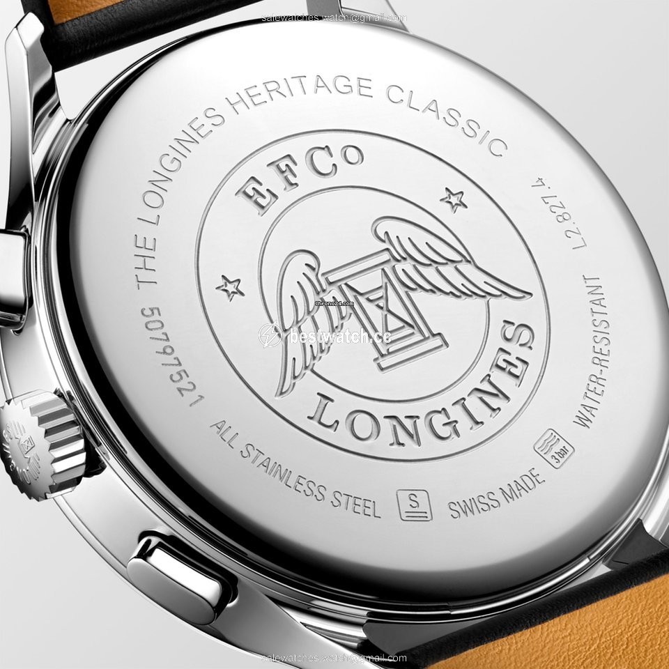 IMG_9086 Longines Heritage Mens watch Unisex Automatic Steel L2.827.4.73.0 3