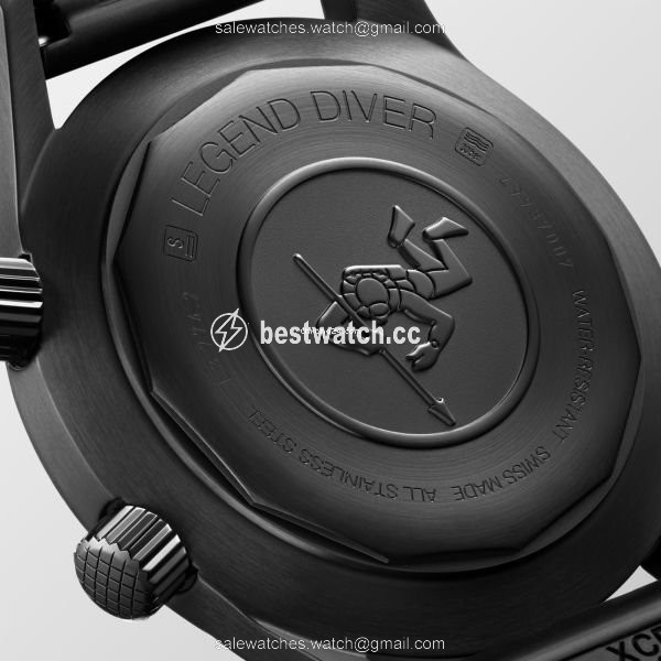 IMG_9086 Longines Legend Diver Mens watch Unisex Automatic L3.774.2.50.9 3