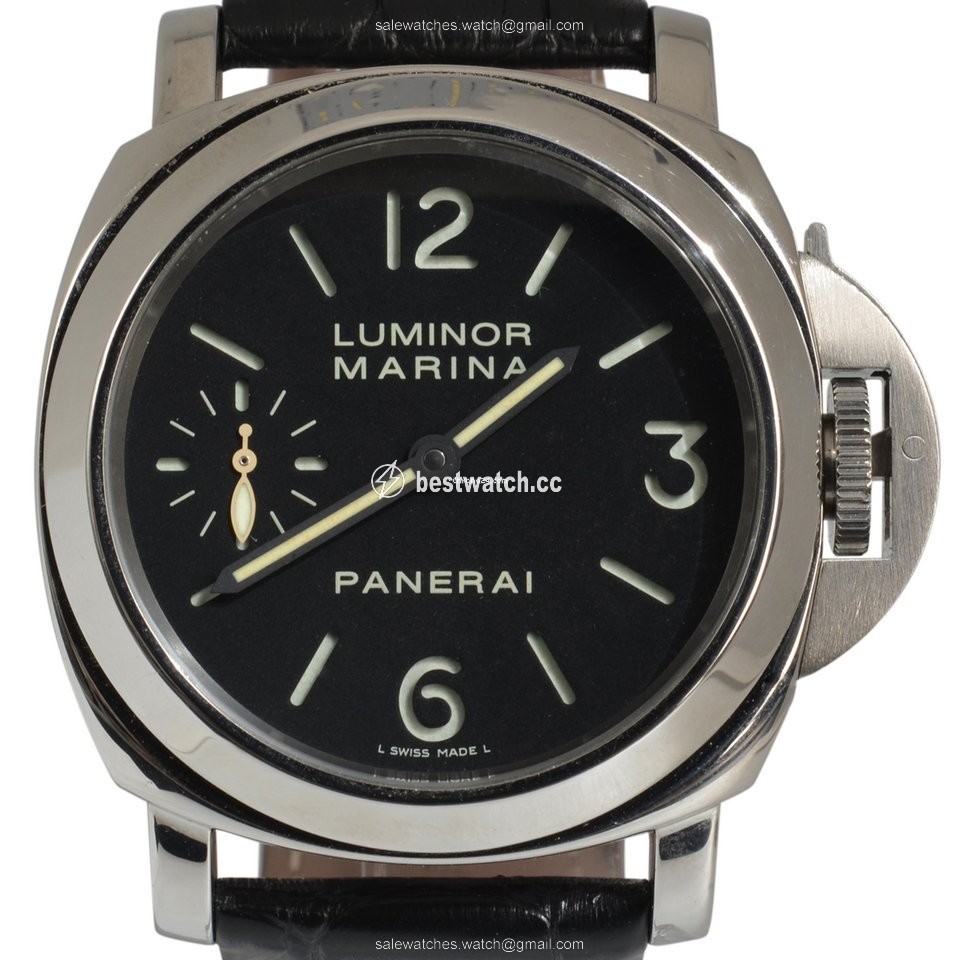Panerai Luminor Marina Mens watch Unisex Manual winding Steel PAM 00111 3