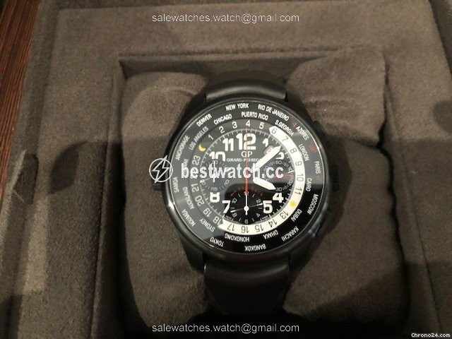 Girard Perregaux WW.TC Automatic Ceramic 49820-32-611-FK6A 3