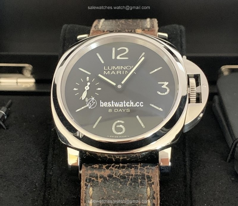 IMG_9086 Panerai Luminor Marina 8 Days Manual winding Steel PAM 510 3