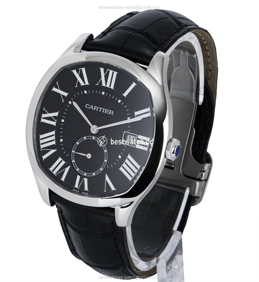 IMG_9086 Cartier Drive de Cartier Mens watch Unisex Automatic Steel WSNM0009 3