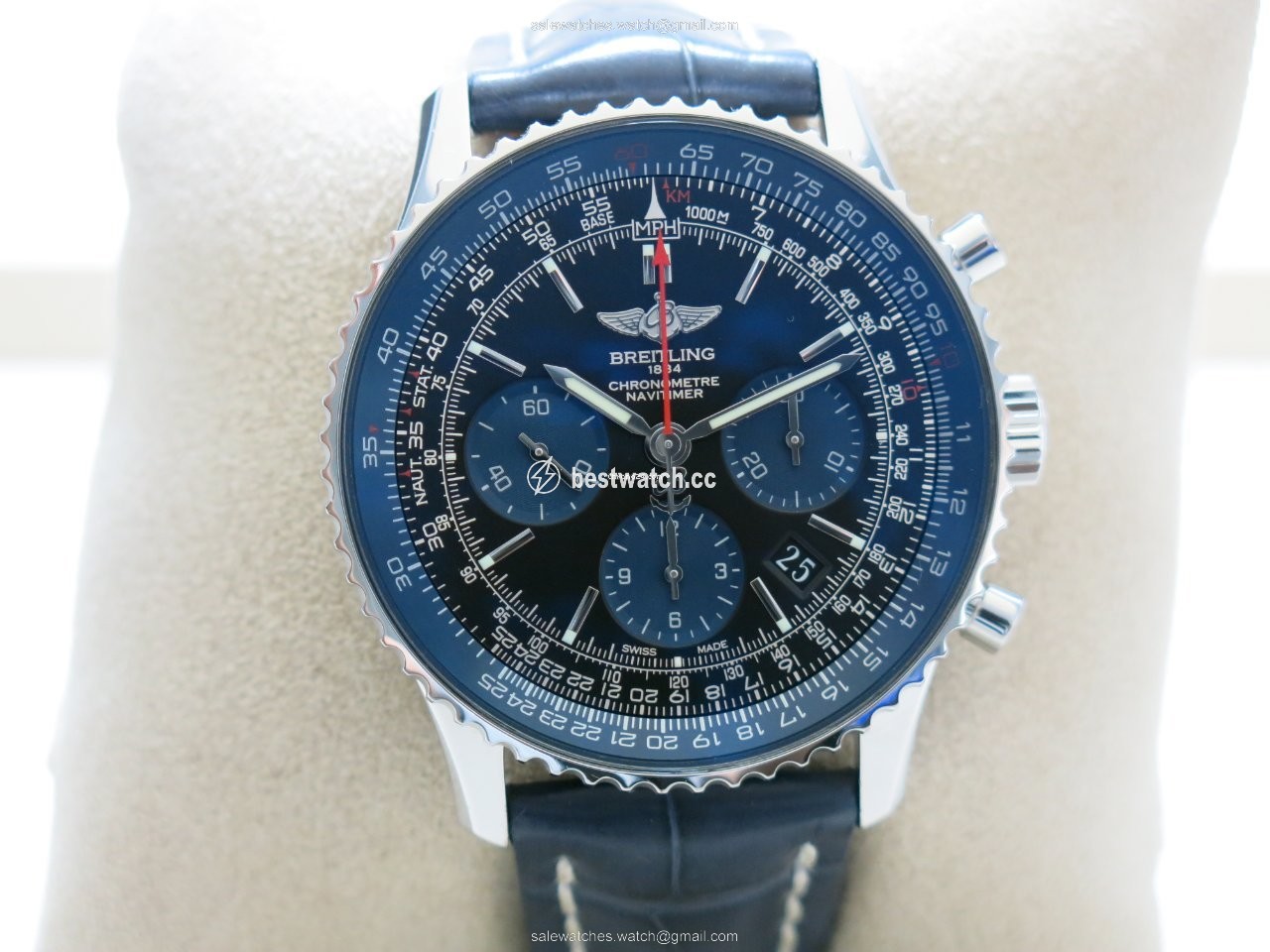 IMG_9086 Breitling Navitimer 01 Mens watch Unisex Automatic Steel AB012116 BE09 3