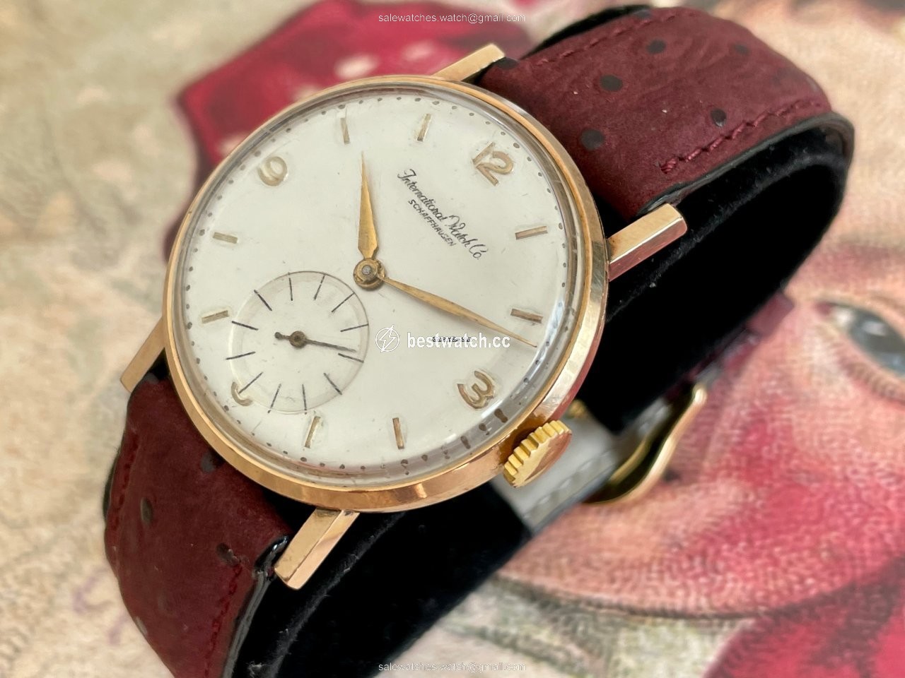 IMG_9086 IWC Mens watch Unisex Manual winding Yellow gold 220012 3