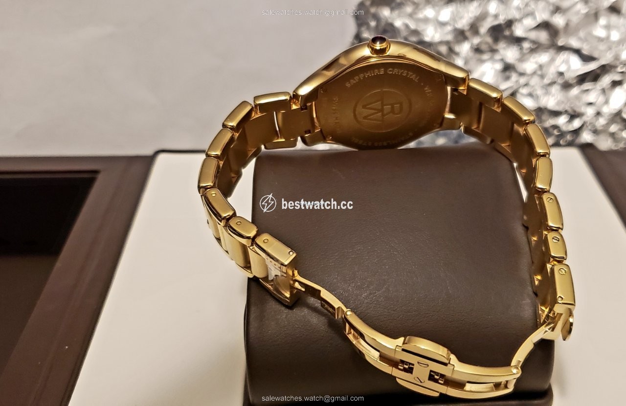 IMG_9086 Raymond Weil Noemia Womens watch Quartz Gold Steel 5136-P-00995 3