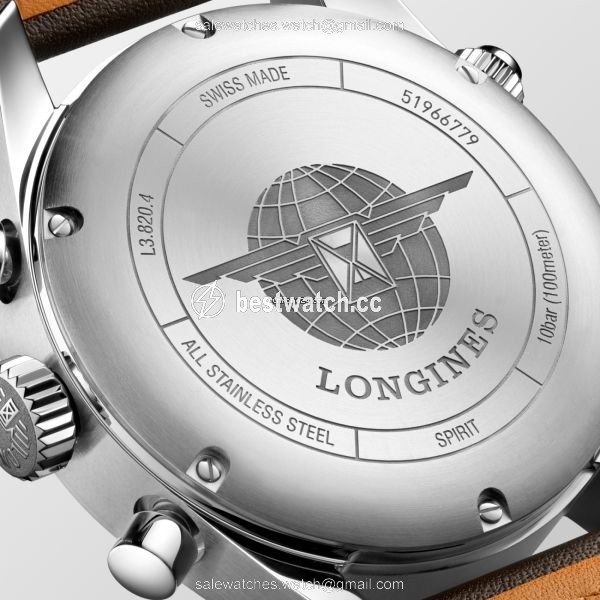 Longines Spirit Mens watch Unisex Automatic Steel L3.820.4.53.0 3