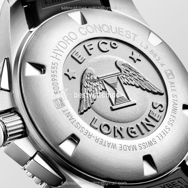 Longines HydroConquest Mens watch Unisex Automatic Steel L3.883.4.56.9 3