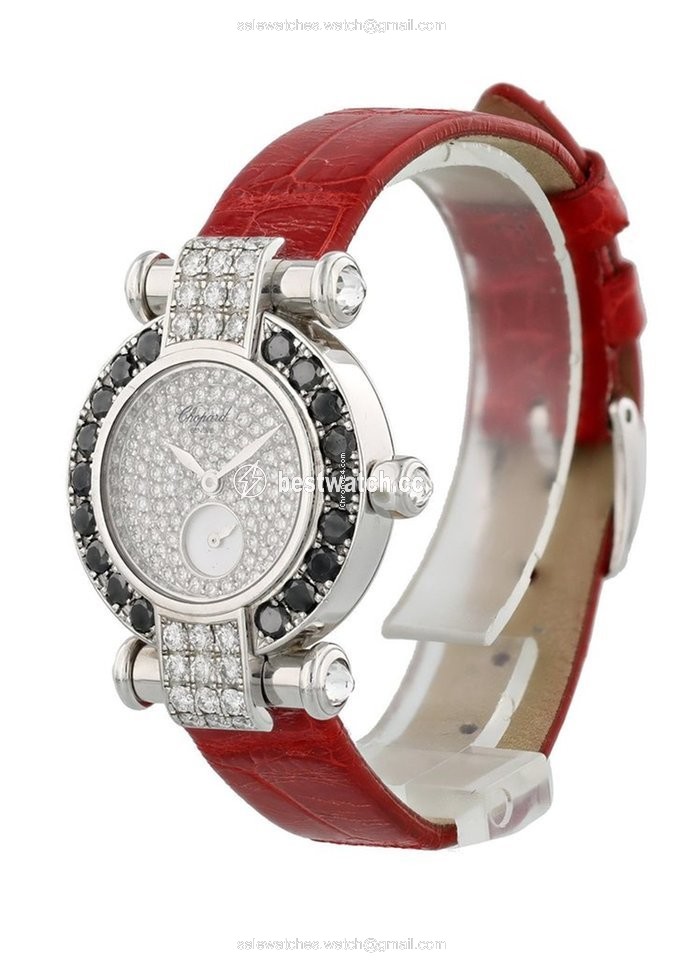 IMG_9086 Chopard Imperiale Womens watch Quartz White gold 39 3168-50 3