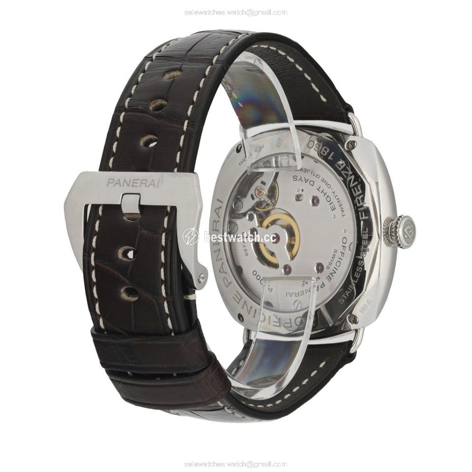 IMG_9086 Panerai Radiomir 8 Days Mens watch Unisex Manual winding Steel PAM00610 3