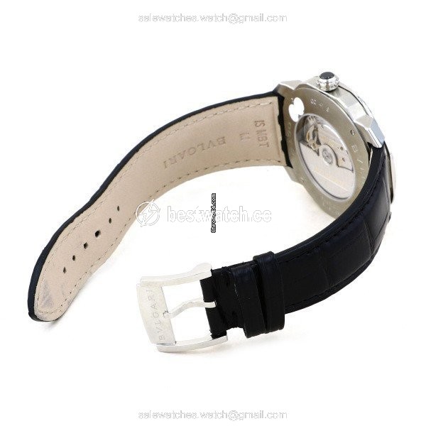 Bulgari Automatic Steel 103084-OC41BSLD 3