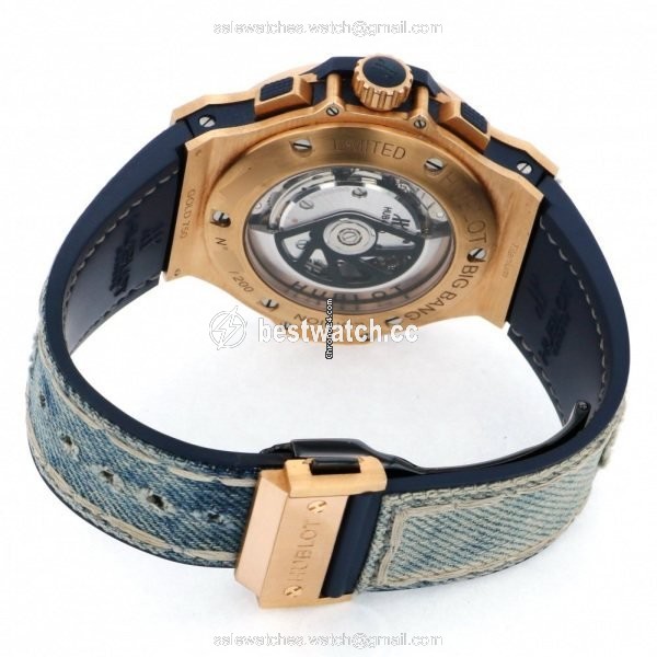 IMG_9086 Hublot Big Bang Jeans Automatic Red gold 301.PL.2780.NR.JEANS 3