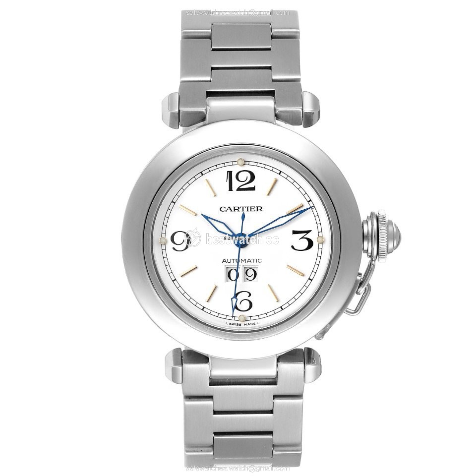 IMG_9086 Cartier Pasha C Mens watch Unisex Automatic Steel W31044M7 3
