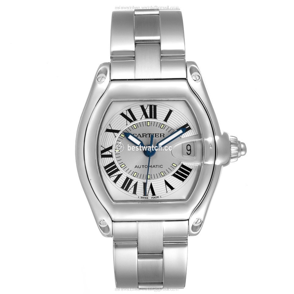 Cartier Roadster Mens watch Unisex Automatic Steel W62000V3 3