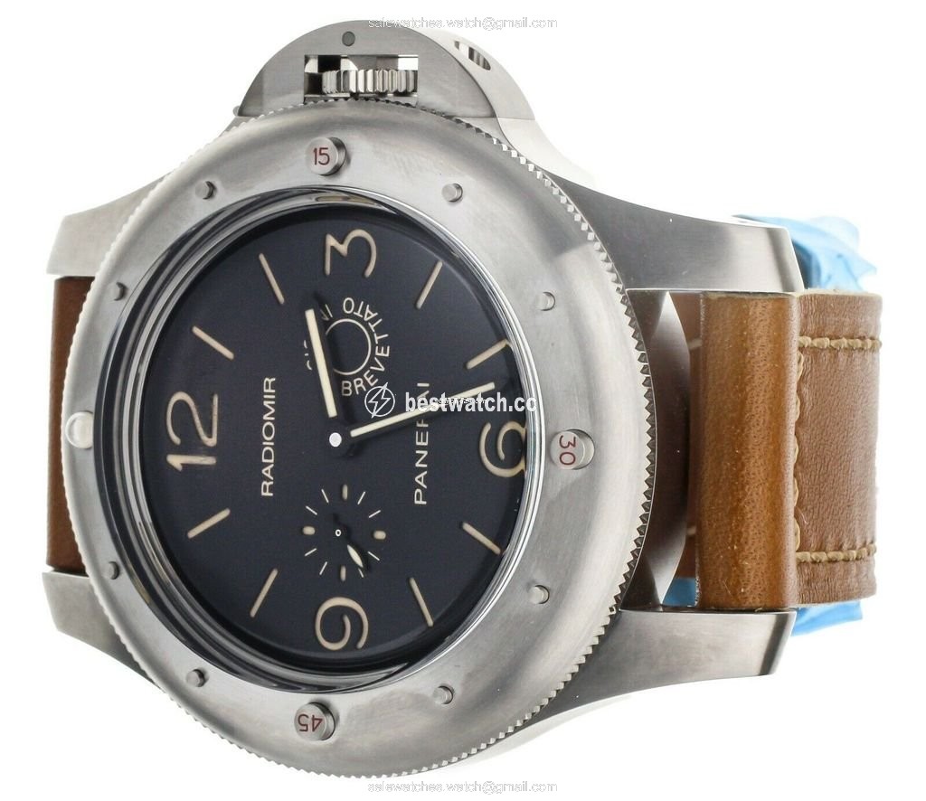IMG_9086 Panerai Special Editions Mens watch Unisex Manual winding Titanium PAM341 3