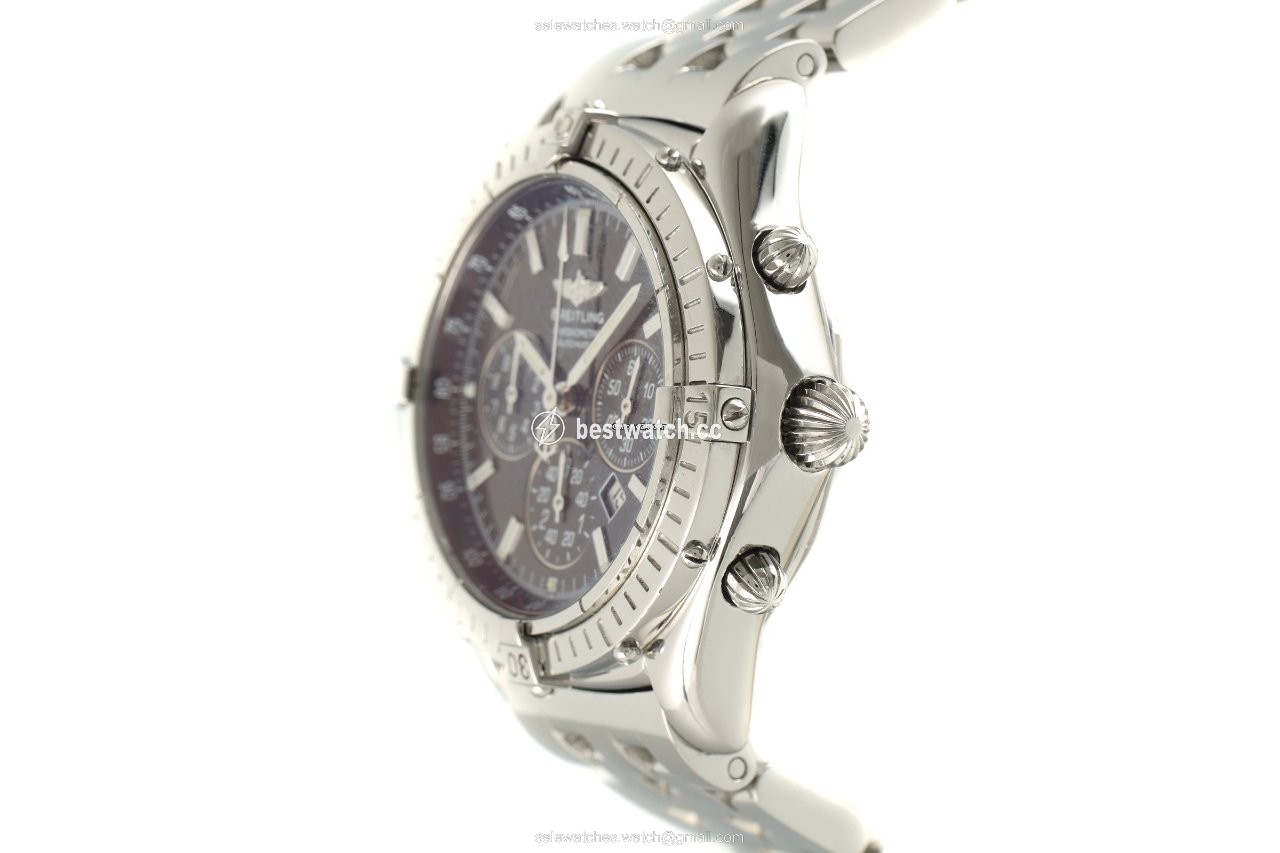 IMG_9086 Breitling Shadow Flyback Mens watch Unisex Automatic Steel A35312 3