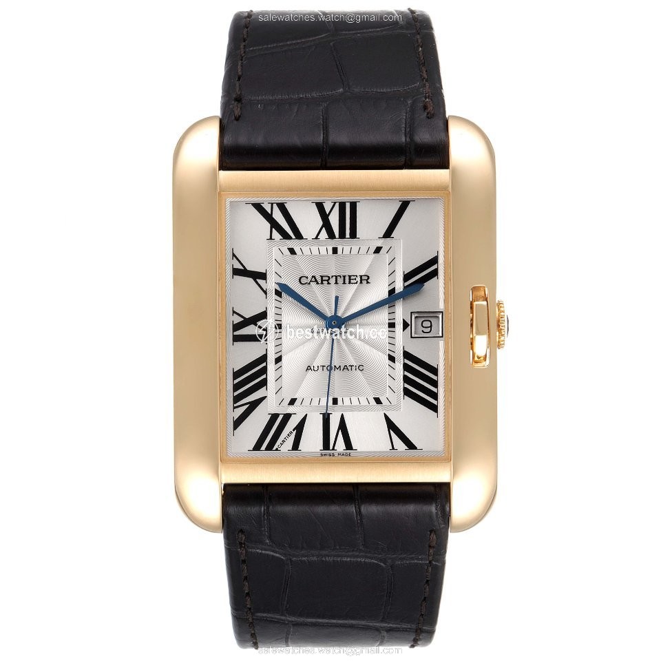 IMG_9086 Cartier Tank Anglaise Mens watch Unisex Automatic Yellow gold W5310032 3