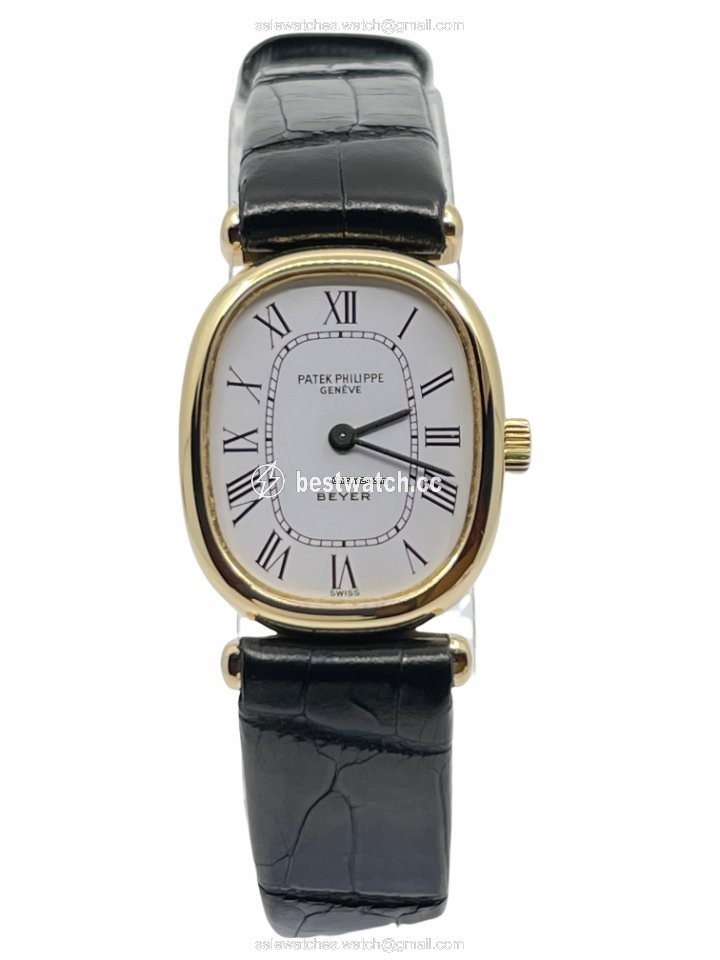 IMG_9086 Patek Philippe Golden Ellipse Womens watch Manual winding Yellow gold 4464 3