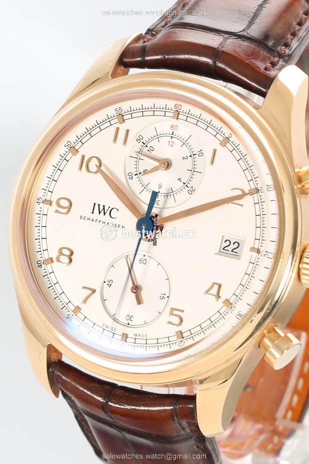 IWC Portuguese Chronograph Mens watch Unisex Automatic Rose gold IW3904202 3